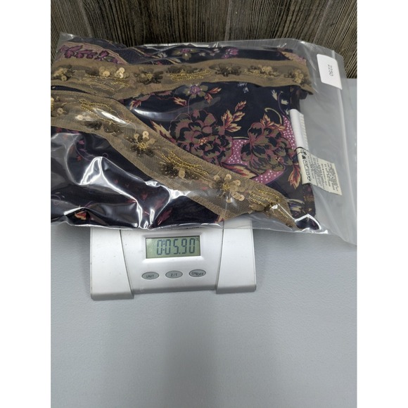 Womens Blouse‎ XL 16/18 Sheer Boho Whimsigoth - Picture 6 of 7